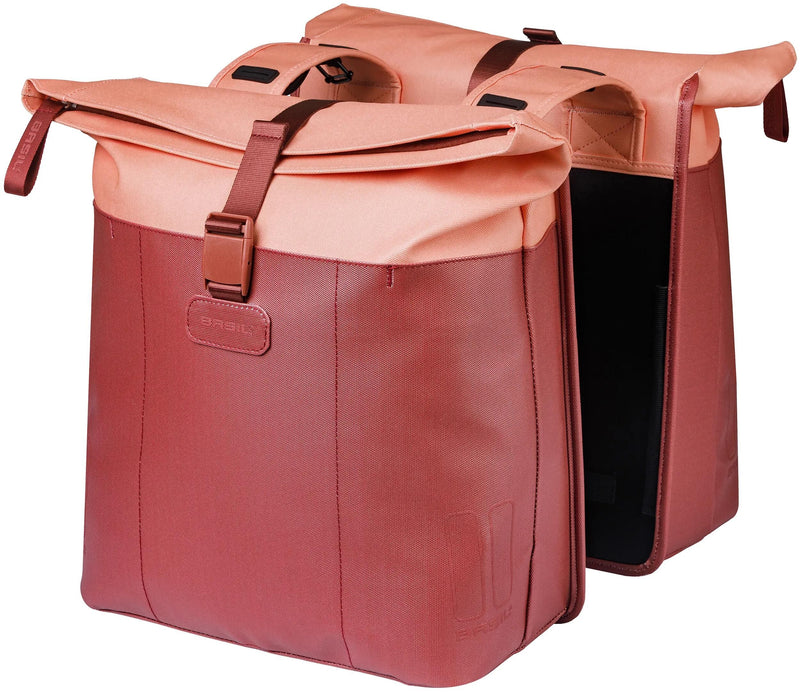 Load image into Gallery viewer, Basil dubbele fietstas vive