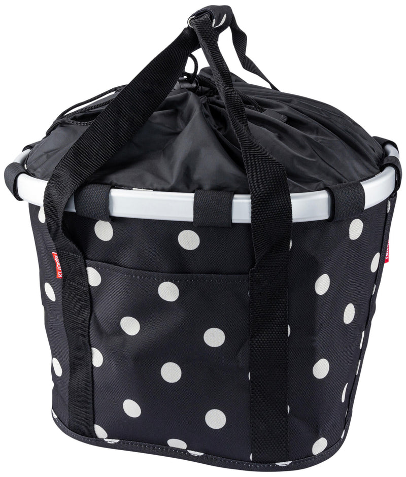 Load image into Gallery viewer, Rixen kaul shoppertas bikebasket shopping bag r k bikebasket b dots