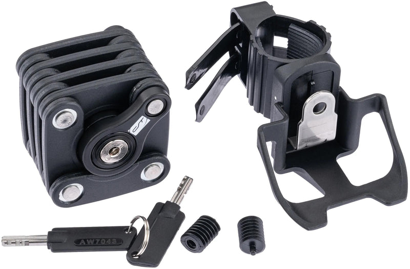 Load image into Gallery viewer, Contec faltschloss blocklock ct folding socket blocklo 64 cm, black