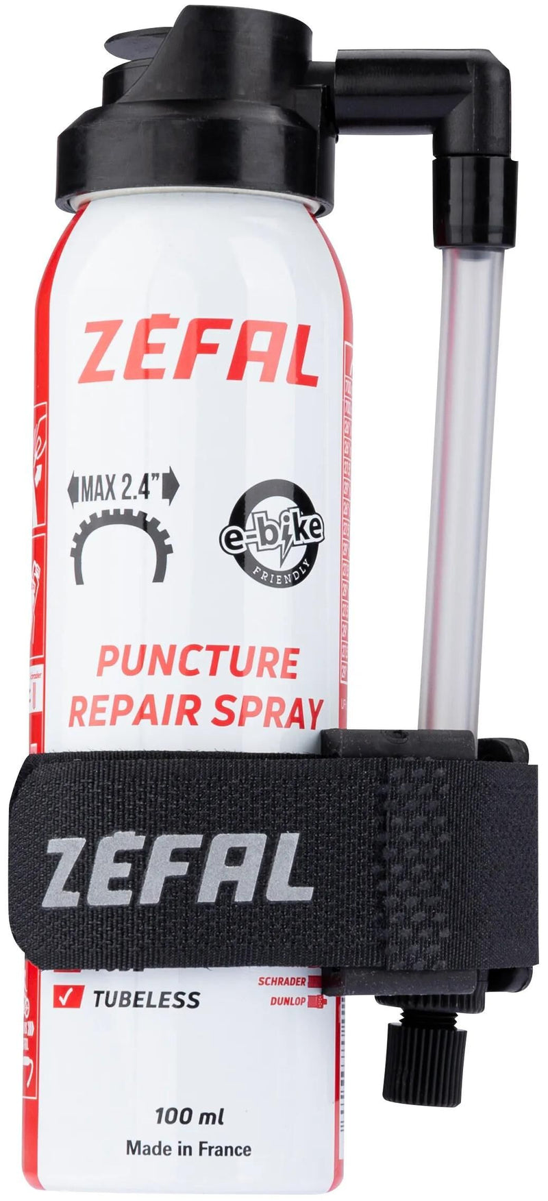 Afbeelding laden in galerijviewer, Zéfal bandendichter spray repair spray puncture spray rep. spray 100ml chain bracket