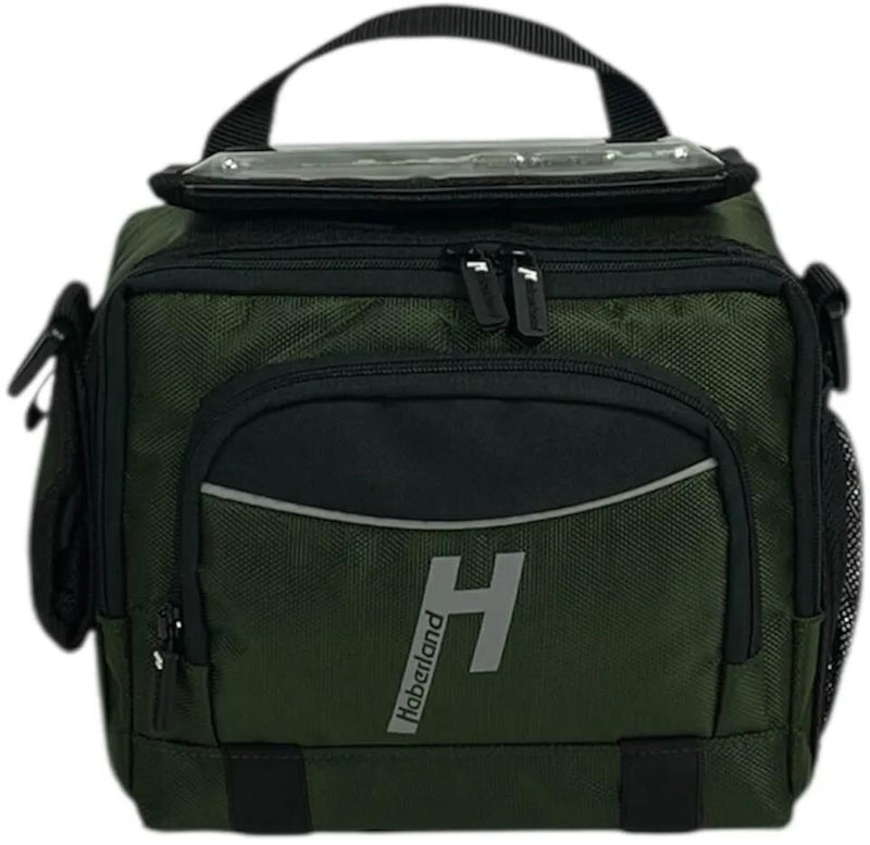 Load image into Gallery viewer, Haberland stuurtas bottle handlebar bags bottle 6l green black