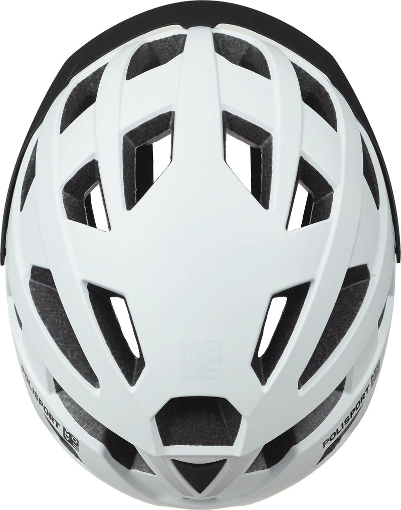 Afbeelding laden in galerijviewer, Polisport helm City Move L 58-61 cm Wit