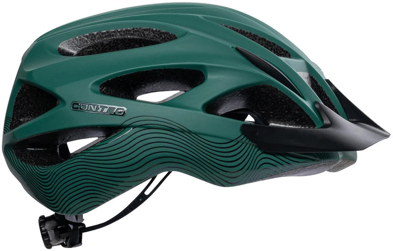 Load image into Gallery viewer, Contec helm laska ct helmets laska gr. m l matt green black