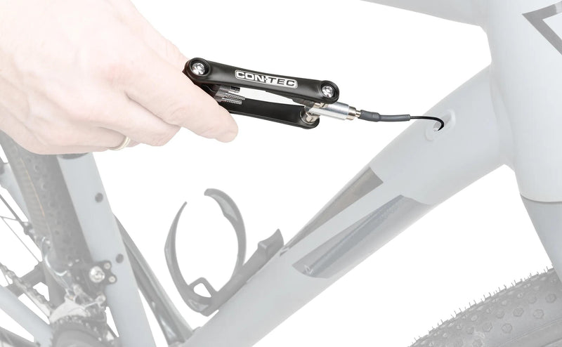 Load image into Gallery viewer, Contec verlegungswerkzeug tfm-cable guy ct instal. tool tfm-cable guy black silver