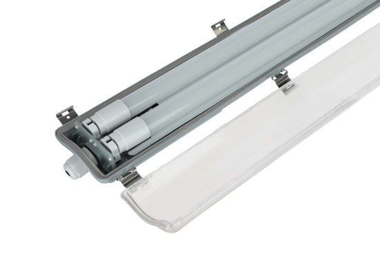 Load image into Gallery viewer, Waterdichte tl armatvochtig ruimte 2 led tl buizen 157cm