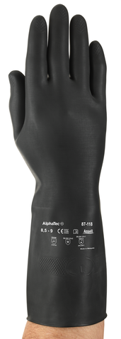 Load image into Gallery viewer, Ansell producten handschoen alphatec 87 118 natuurrubber mtm 7