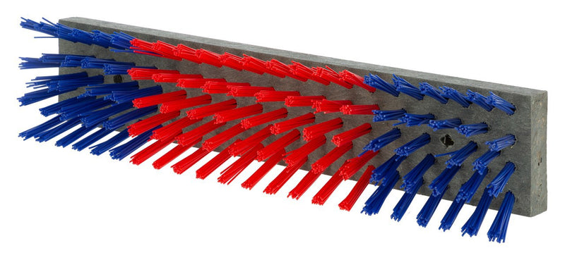 Afbeelding laden in galerijviewer, Producten veeborstel nylon blauwroodblauw 50x10cm