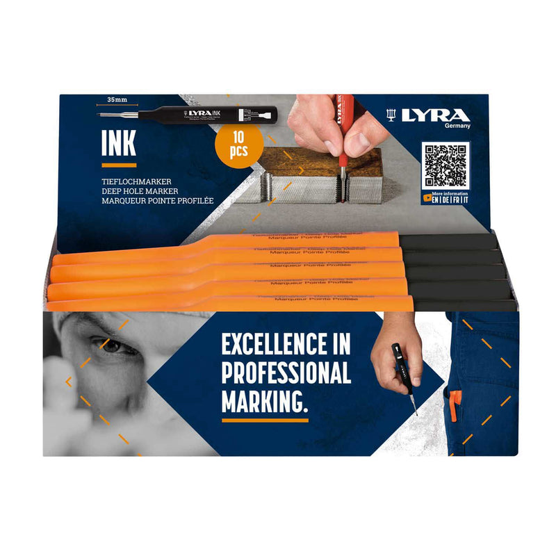 Load image into Gallery viewer, Lyra producten diepmarker merkstift zwart