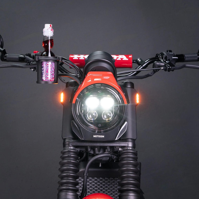 Load image into Gallery viewer, Motoism scheinwerfermaske the nightcrawler headlight mask mi honda cl500