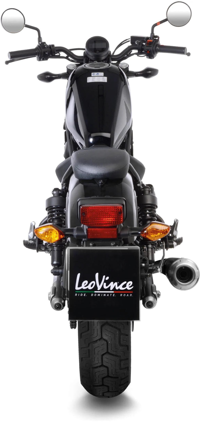 Load image into Gallery viewer, Leovince schalldämpfer sbk classic racer black edition schalld leo slipon cla racer sw