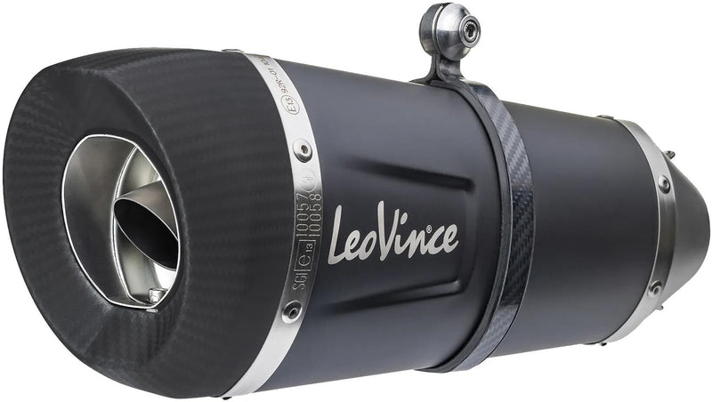 Load image into Gallery viewer, Leovince schalldämpfer sbk factory s black edition schalld leo slipon fact.s sw