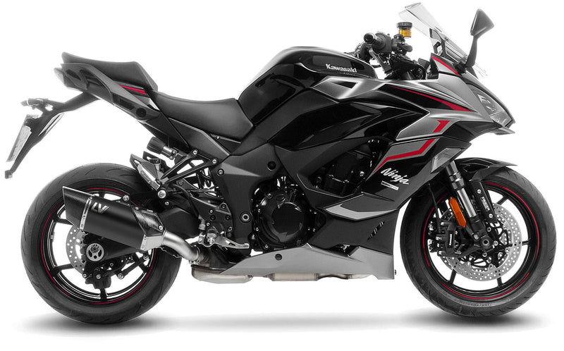 Load image into Gallery viewer, Leovince geluiddemper sbk lv-14 r black edition schalld leo slipon lv-14 r sw