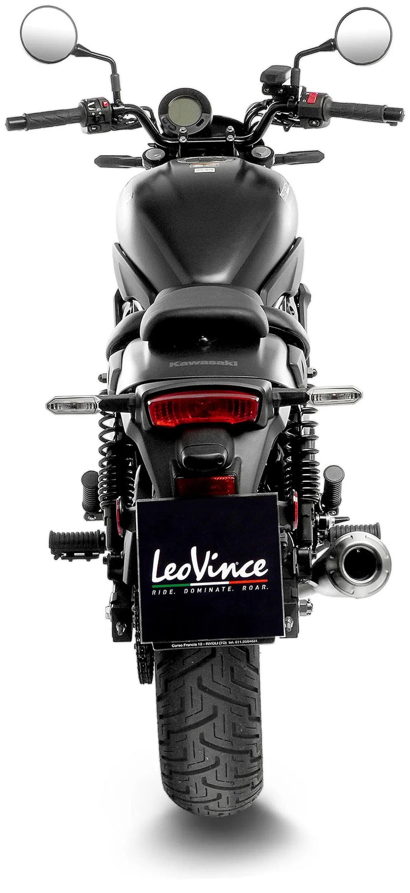 Afbeelding laden in galerijviewer, Leovince schalldämpfer sbk classic racer black edition schalld leo slipon cla racer sw