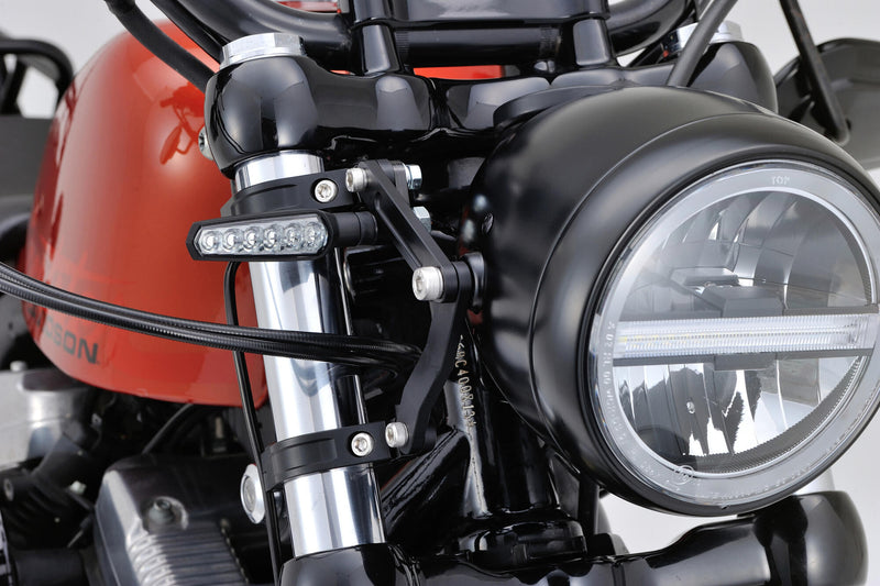 Load image into Gallery viewer, Daytona koplamphouder dual-axis bracket sh. aluminum 49mm sw adjustab