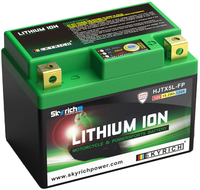 Load image into Gallery viewer, Skyrich lifepo4 batterie hjtx5l-fp battery hjtx5l-fp-si lithium
