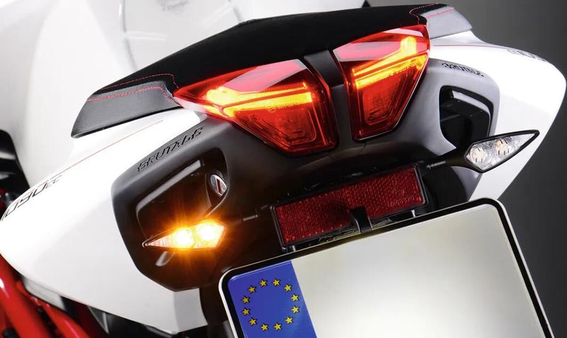 Load image into Gallery viewer, Kellermann led-blinker micro rhombus extreme kl turn signal micro rhom extreme, black fl rr