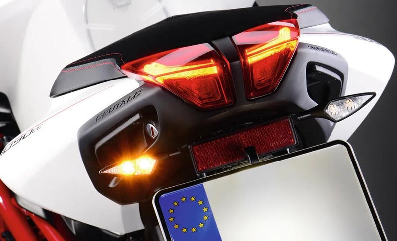 Load image into Gallery viewer, Kellermann led-blinker micro rhombus extreme kl turn signal micro rhom extreme, black fr rl