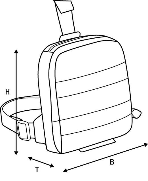 Load image into Gallery viewer, Oxford beintasche aqua l1 leg bag aqua l1 black