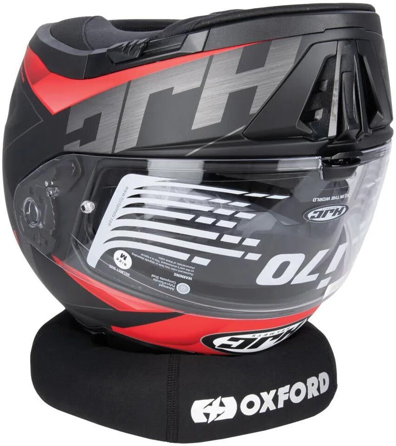 Load image into Gallery viewer, Oxford helmkissen helmet halo helmet pad halo black