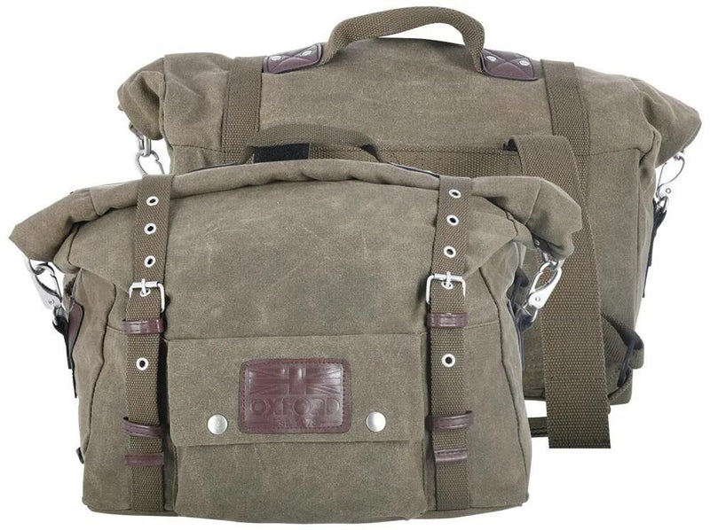 Load image into Gallery viewer, Oxford tasche heritage panniers heritage 40 ltr brown