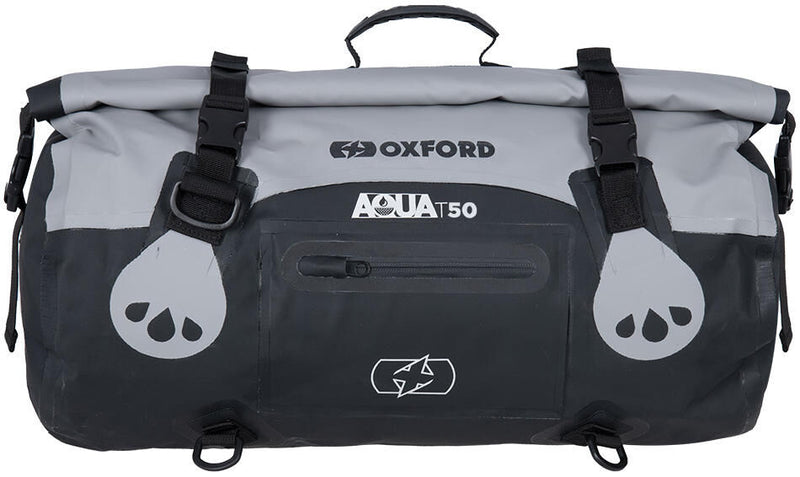 Load image into Gallery viewer, Oxford bagagerol aqua t-50 baggage roll t-50 black grey