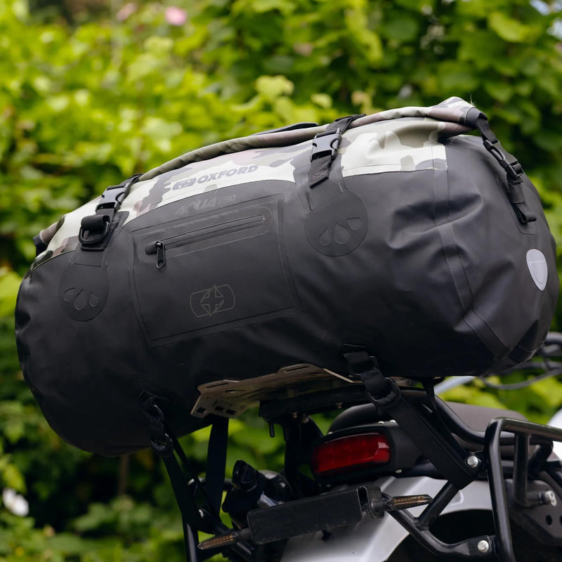Load image into Gallery viewer, Oxford gepäckrolle aqua t-50 baggage roll t-50 camo black
