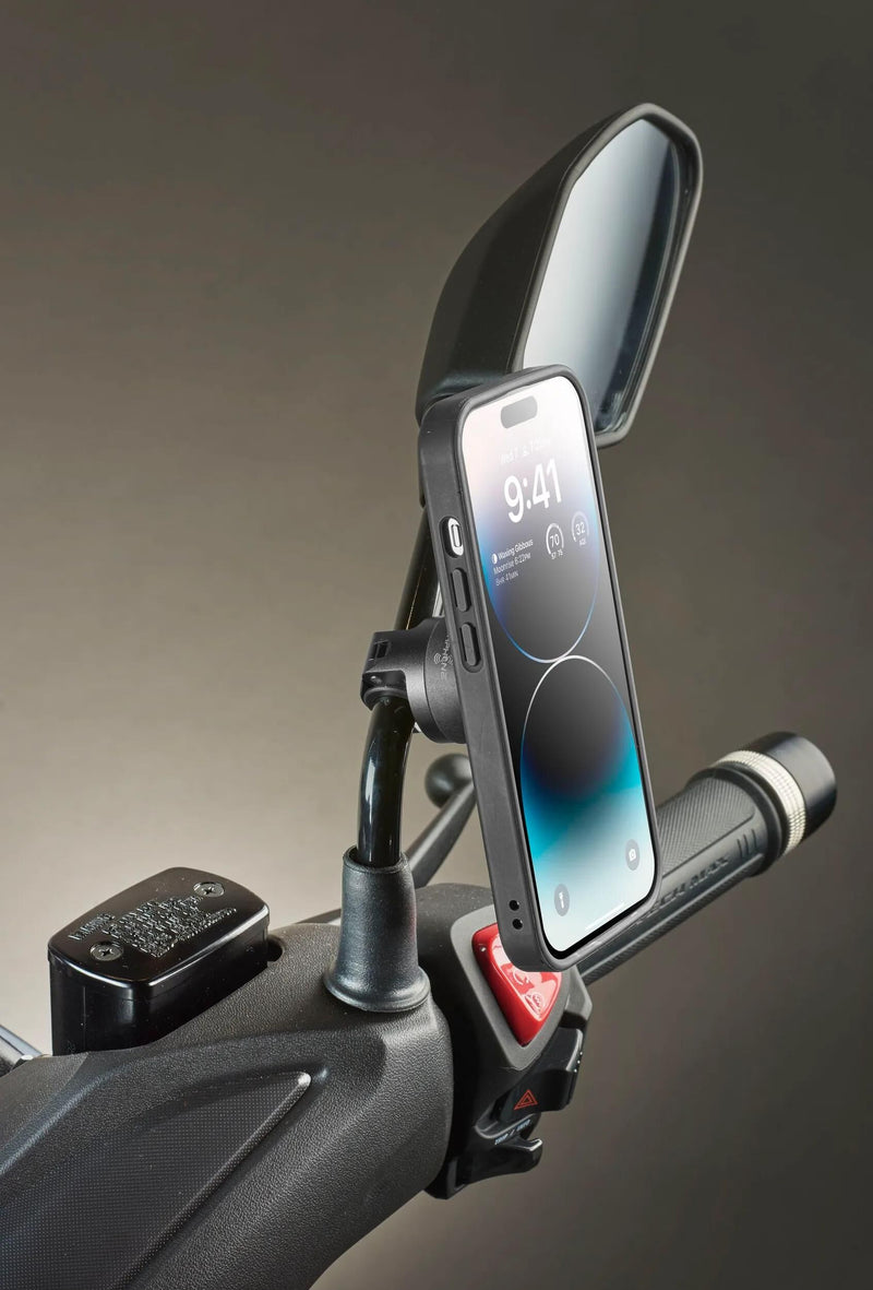 Load image into Gallery viewer, Interphone handyhalter quiklox caseholder q-lox spiegelh. 8-14 mm