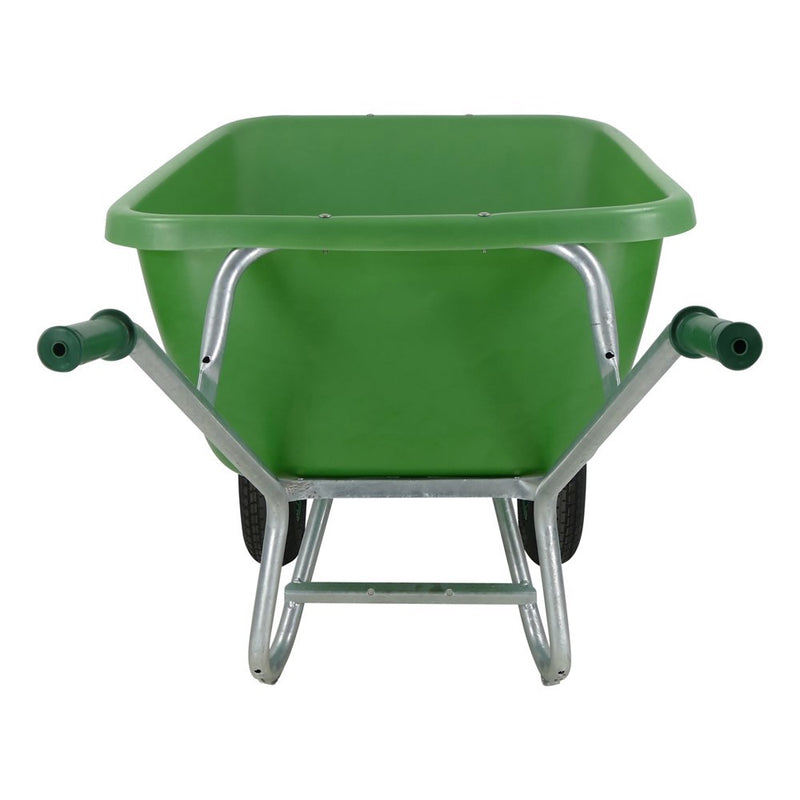 Load image into Gallery viewer, Fort producten kruiwagen f s 200l groen verz onderstel 2 luchtwiel