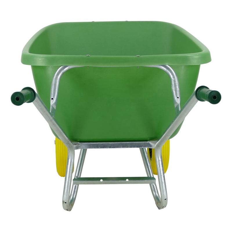 Load image into Gallery viewer, Fort producten kruiwagen f s 200l groen verz ond 2 nml wielen