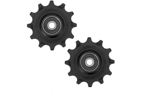 Afbeelding laden in galerijviewer, Trivio - derailleurwieltjes 12 12t chromo lagers