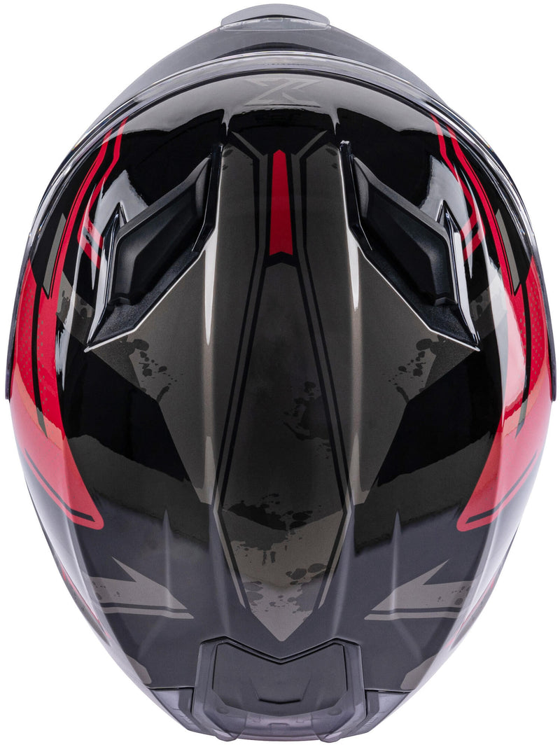 Load image into Gallery viewer, Spec-x integraalhelm sx-82.03 r1 stinger helmet sx-82.03 r1 red black gr xxl pin read