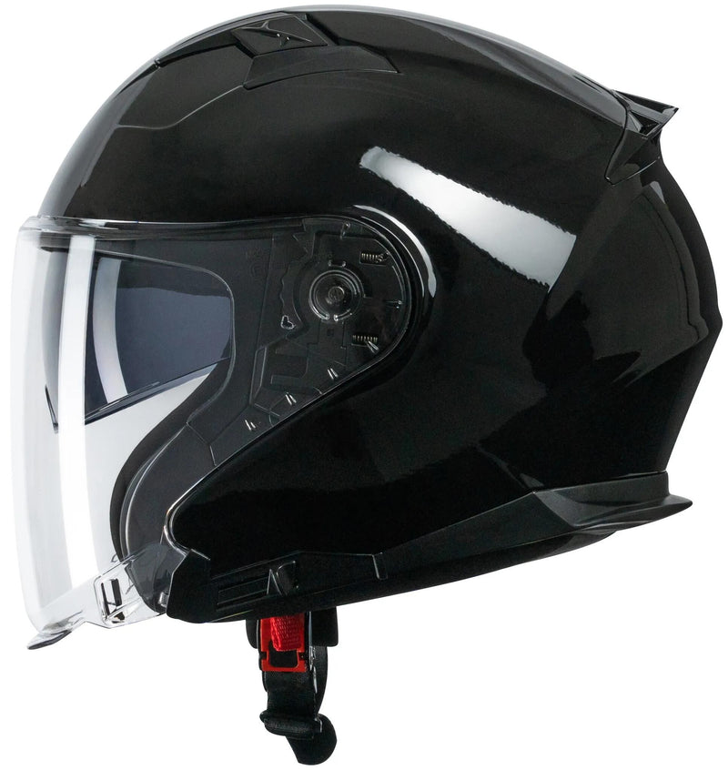 Load image into Gallery viewer, Spec-x jethelm sx-22.03 stinger jet helmet sx-22.03 stinger jet xs black