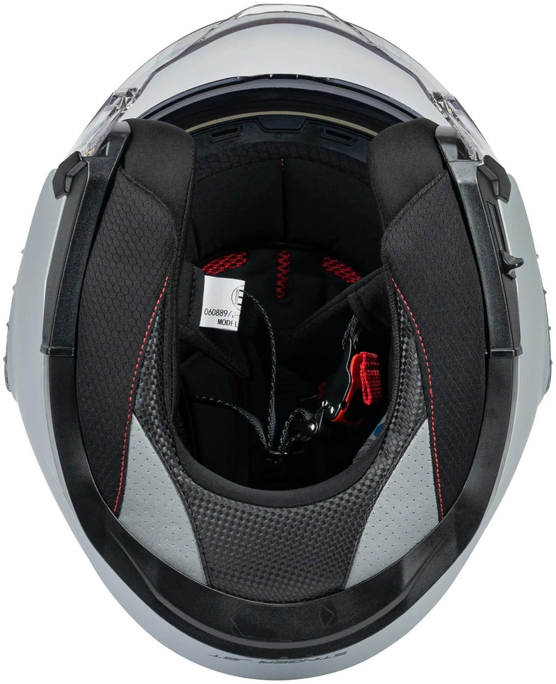 Load image into Gallery viewer, Spec-x jethelm sx-22.03 stinger jet helmet sx-22.03 stinger jet xs sil. matt