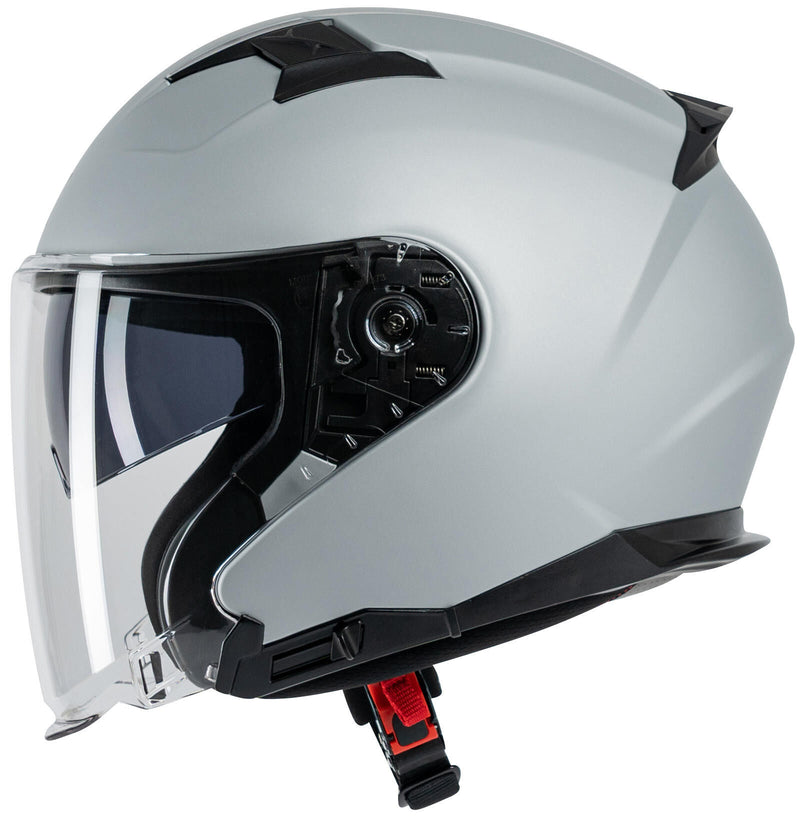 Load image into Gallery viewer, Spec-x jethelm sx-22.03 stinger jet helmet sx-22.03 stinger jet xs sil. matt