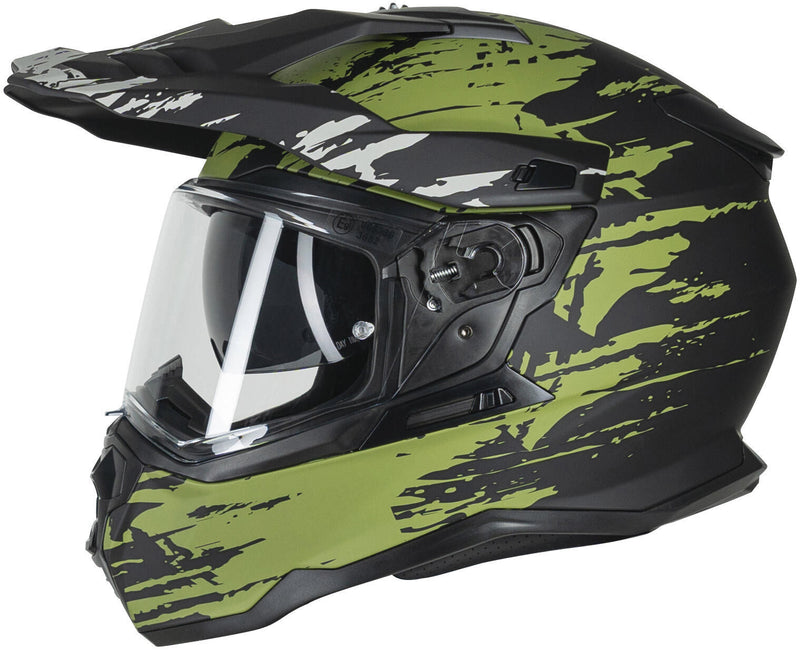 Afbeelding laden in galerijviewer, Spec-x endurohelm sx-62.01 r1 stinger adv helmet spac-x sx-62.01 r1 stinger adv xs bl green