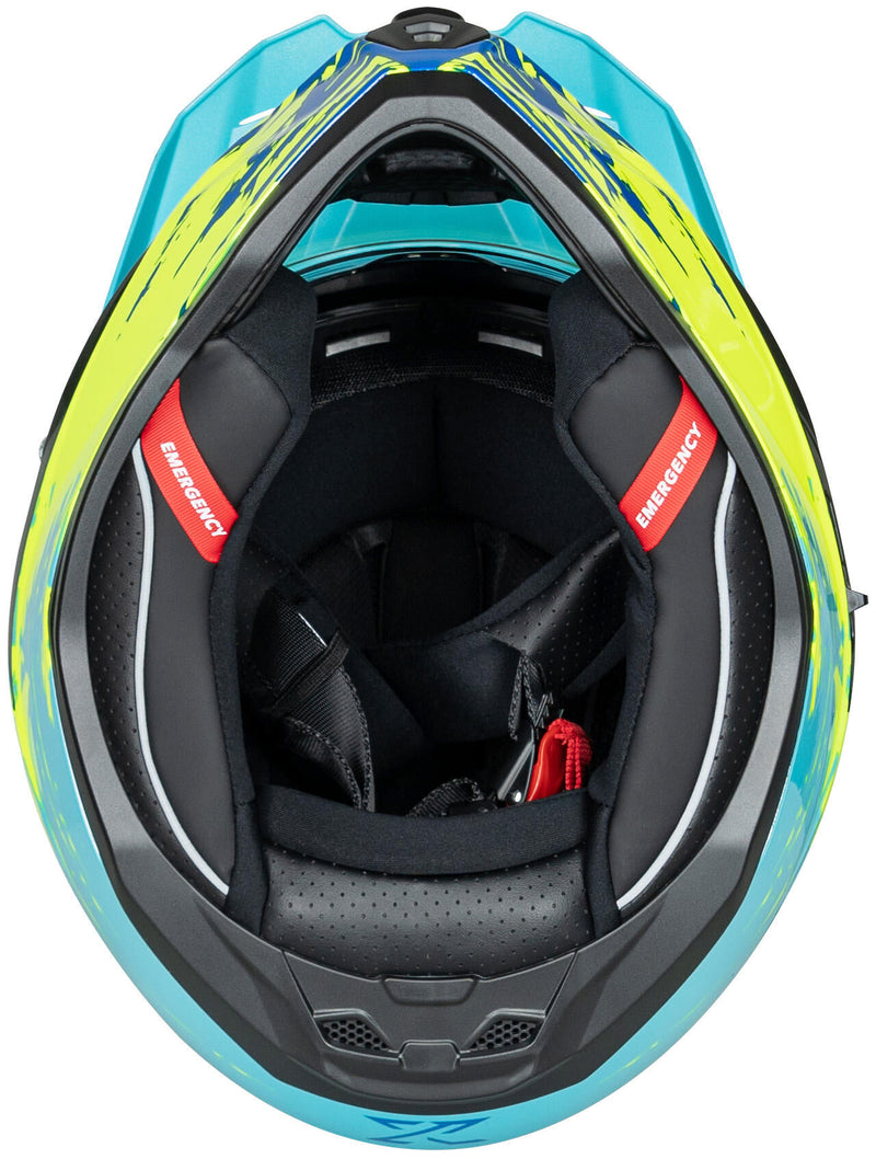 Load image into Gallery viewer, Spec-x endurohelm sx-62.01 r1 stinger adv helmet spac-x sx-62.01 r1 stinger adv s white yel.