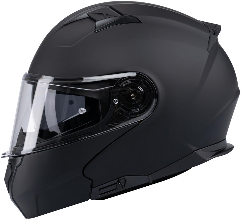 Load image into Gallery viewer, Spec-x opklaphelm sx-95.01 stinger road helmet sx-95.01 s matt black