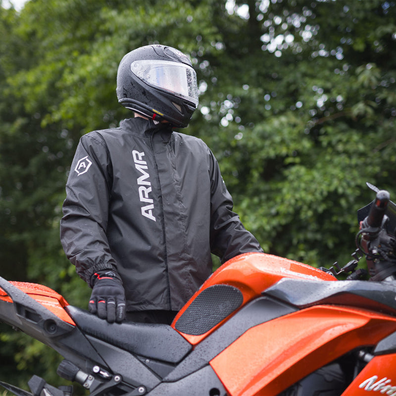 Load image into Gallery viewer, Armr regenjas dryguard rain jackets dryguar wp black size 6xl