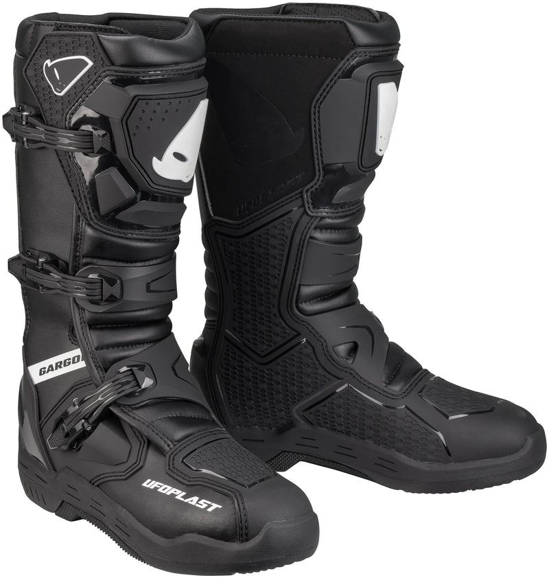 Load image into Gallery viewer, Ufo plast stiefel gargor boots ufo gargor black white gr. 43