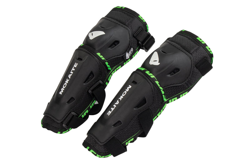 Load image into Gallery viewer, Ufo plast ellenbogenprotektoren mokaite elbow protector ufo mokaite black