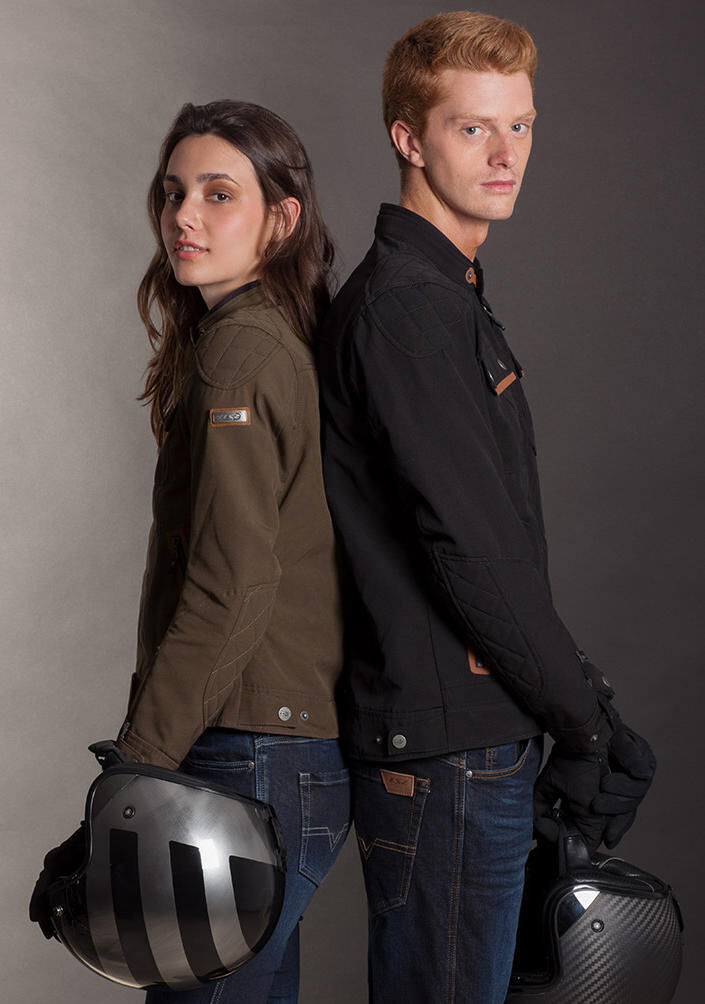 Load image into Gallery viewer, Ls2 jas bullet jacket bullet lady brown xl