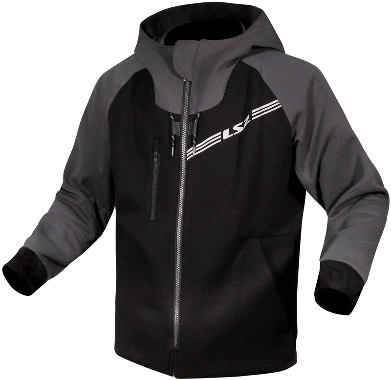 Load image into Gallery viewer, Ls2 jas throttle jacket throttle man black dark gray l