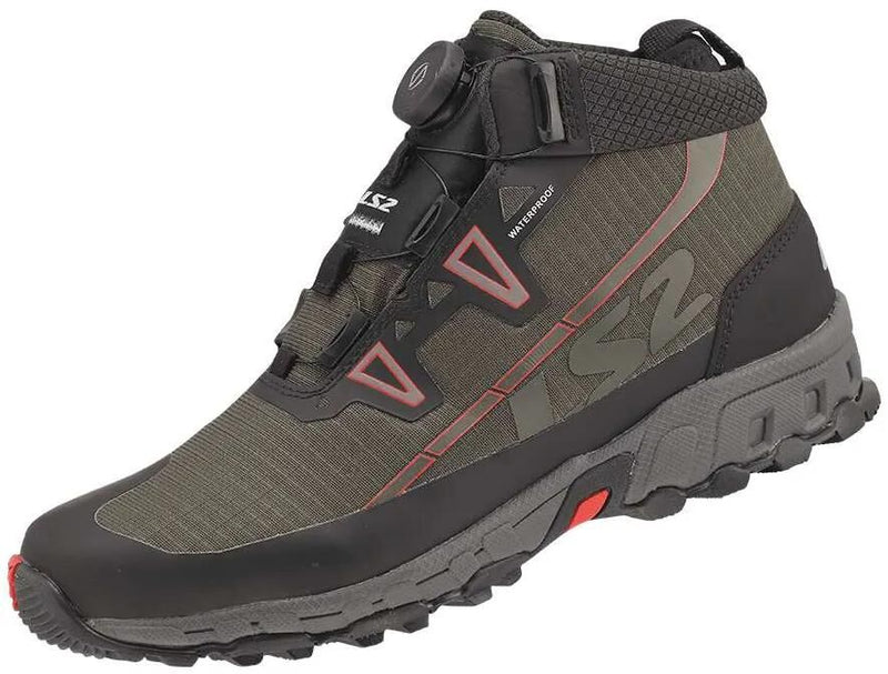 Load image into Gallery viewer, Ls2 stiefel trekker wp man boots trekker mens green wp gr. 43