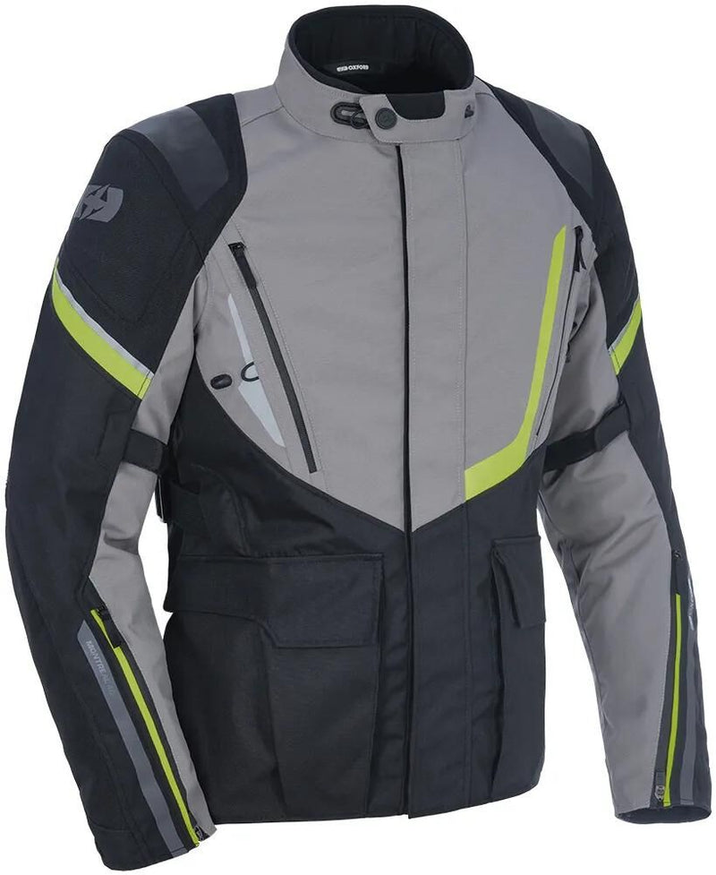 Load image into Gallery viewer, Oxford jacke montreal 4.0 jacket montreal 4. black grey yellow size 5x