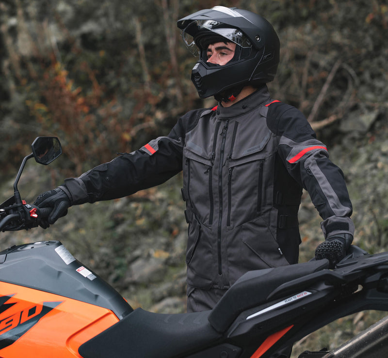 Load image into Gallery viewer, Oxford jas rockland jacket rockland gray sw red gr. xxl