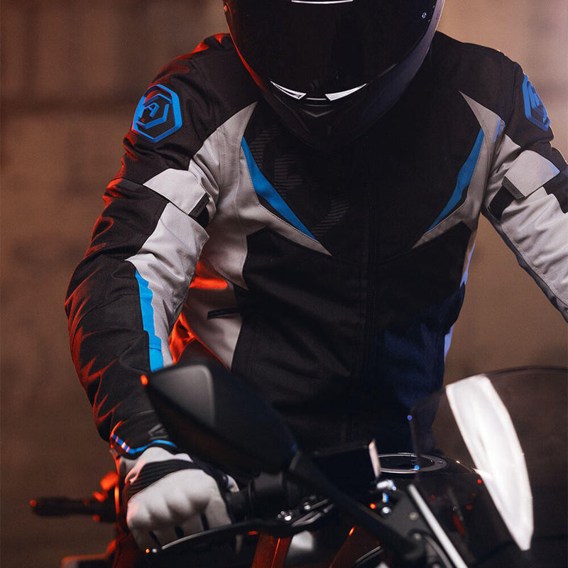 Load image into Gallery viewer, Armr jas eyoshi 3.0 jacket eyoshi 3.0 wp ms black grey blue gr. s