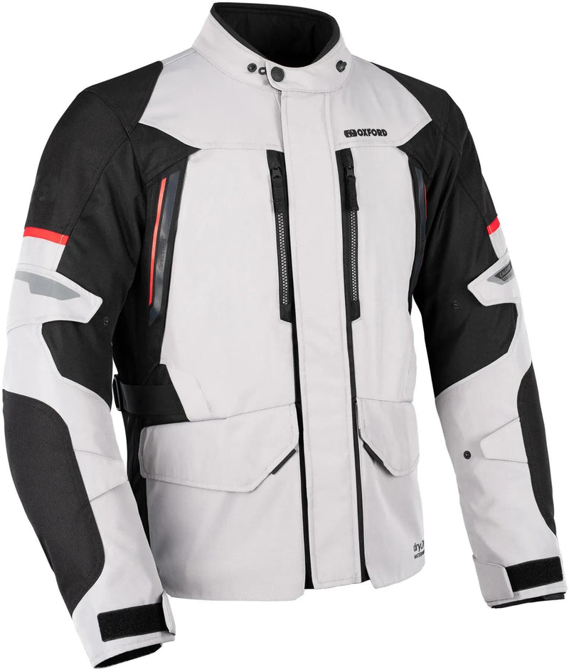 Load image into Gallery viewer, Oxford jacke calgary 2.0 jacket calgary 2.0 d2d ms silver black gr.xl
