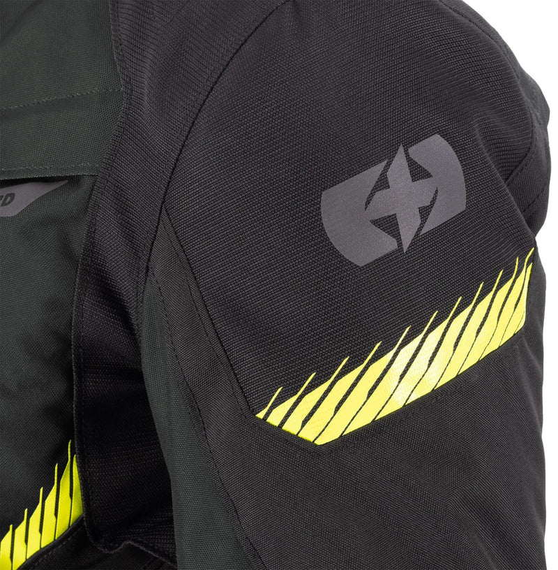 Load image into Gallery viewer, Oxford jacke toronto 1.0 jacket toronto 1.0 d2d ms black green fluo x