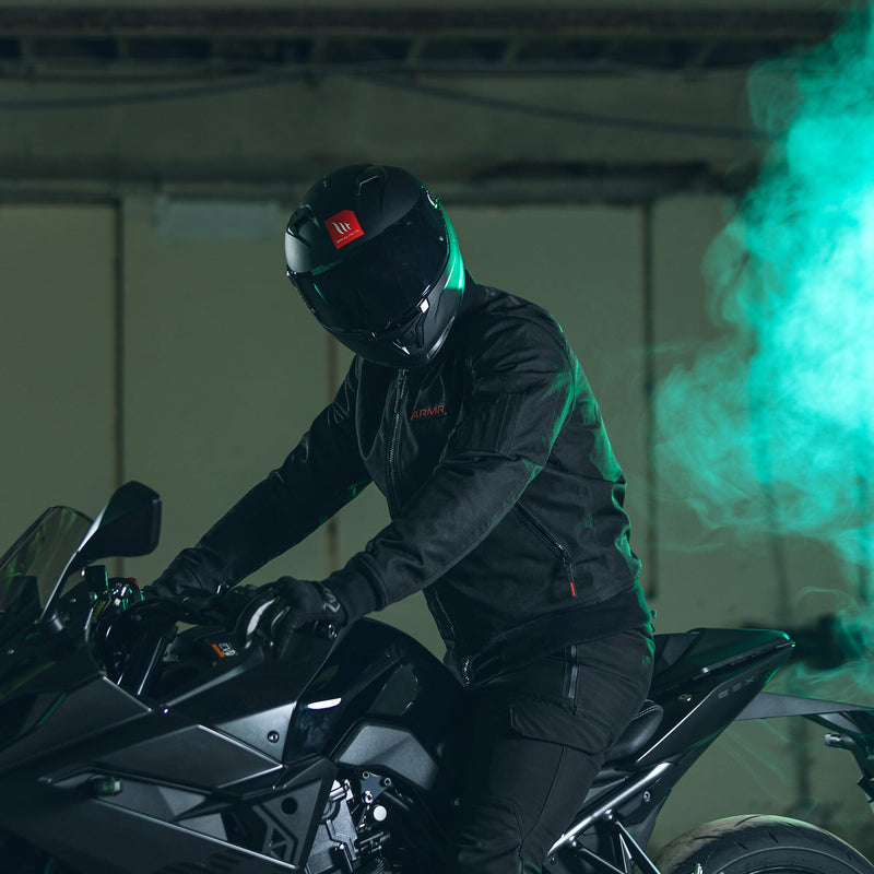 Load image into Gallery viewer, Armr jas bomber 2.0 jacket bomber 2.0 ms black gr. m