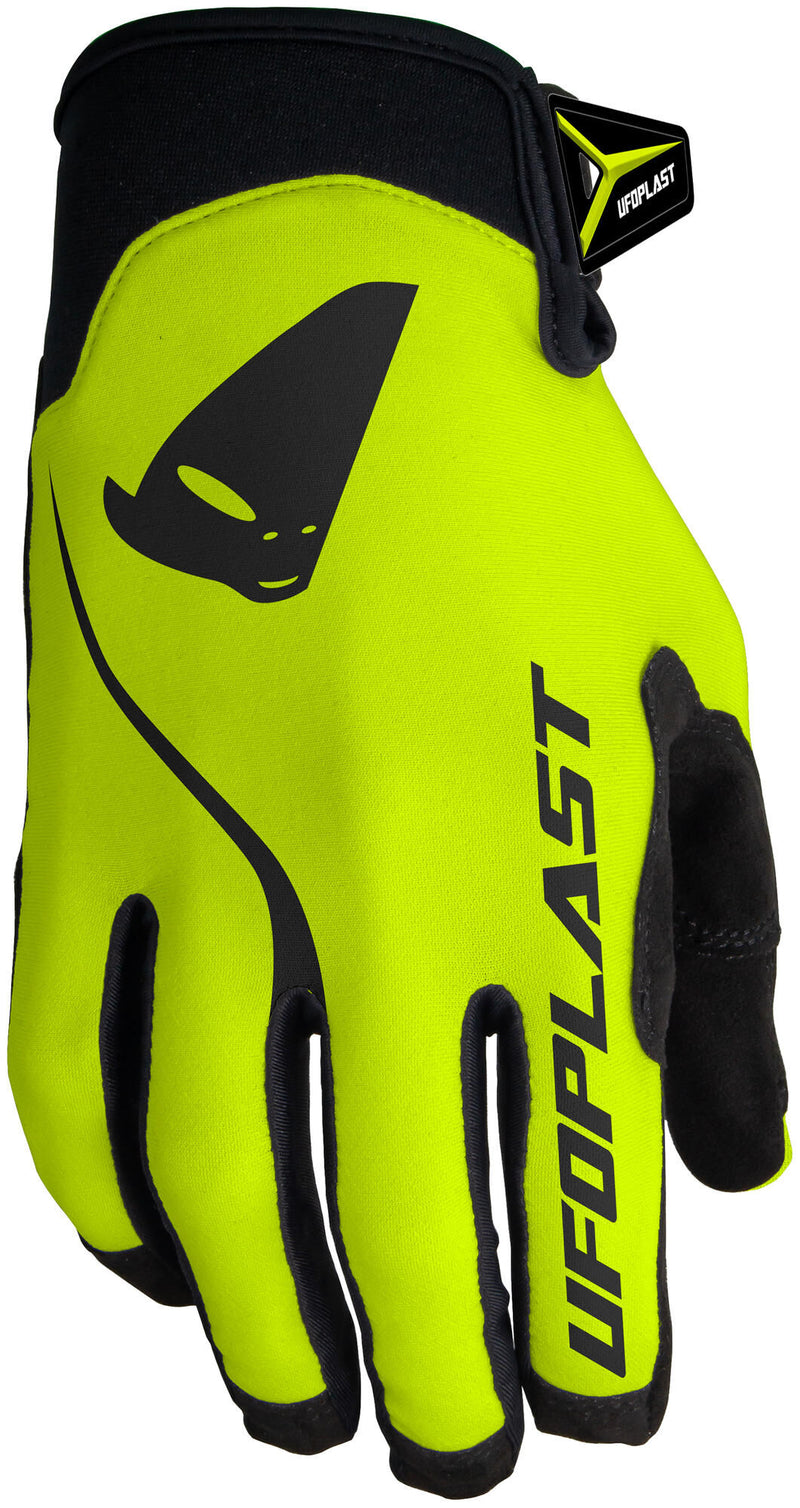 Load image into Gallery viewer, Ufo plast crosshandschuh skyline gloves ufo skyline yellow gr. s